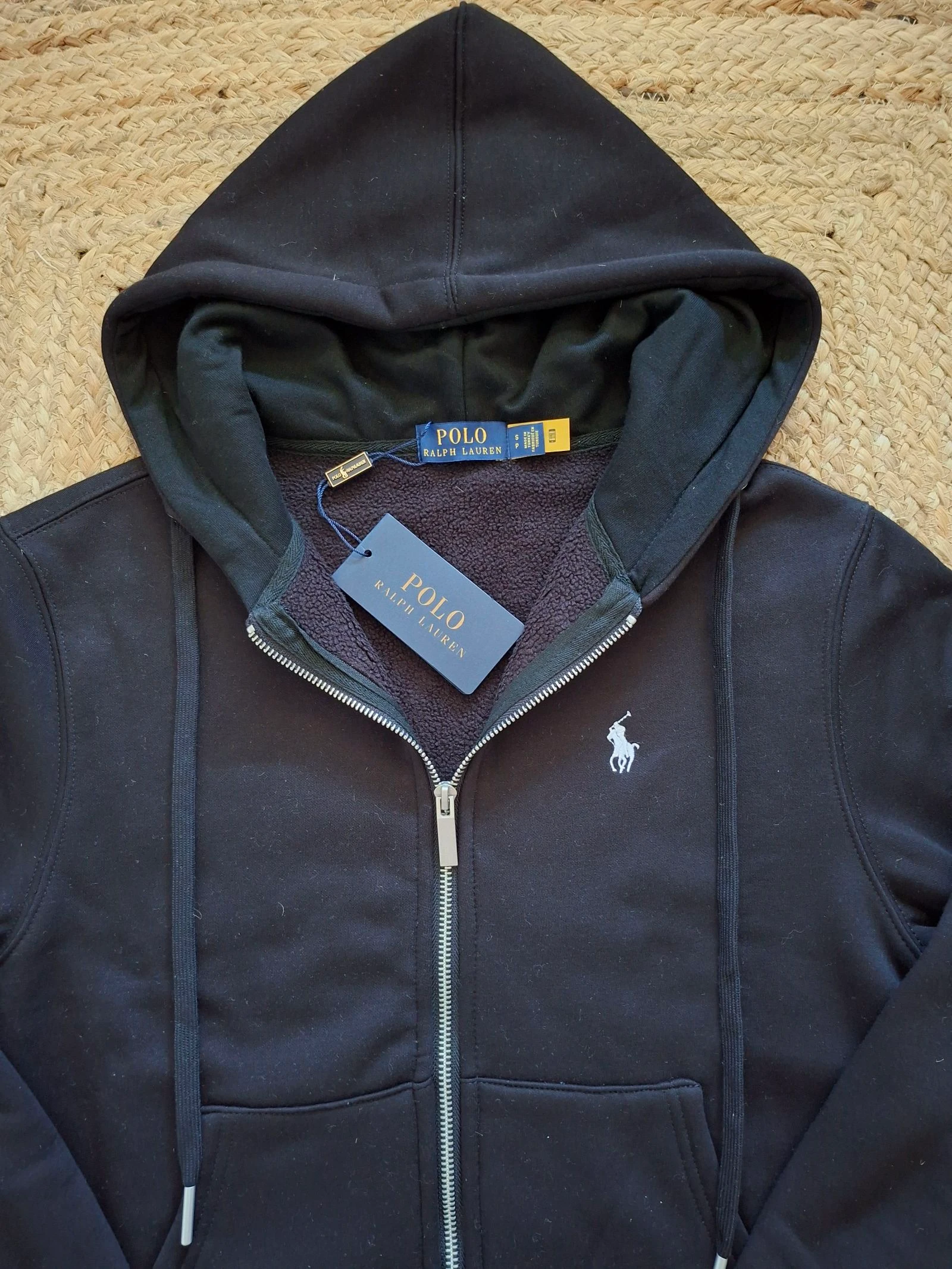 Raplg Laurent sudadera de cremallera negra talla S – photo 2